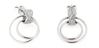 Orecchini Forever Gioielli Donna Orecchini Argento in Argento Zircone FGOR00723 - FGOR00723